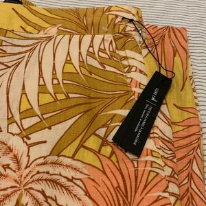 Tahari linen pants